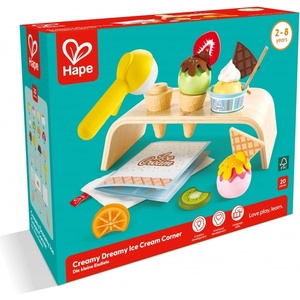 Hape Игрален комплект Hape - Кът за сладолед (H3217)