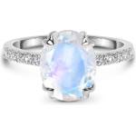 Silenti Jewelry Сребърен пръстен "Лукс" - 6 - 52мм (16.6мм диам. )