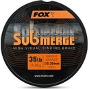 Fox Šňůra Submerge Submerge Orange Sinking Braid 300m 0,25mm