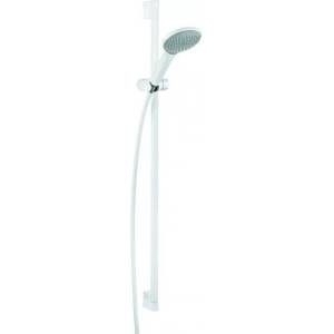Kludi Душ комплект Kludi Freshline 1S бял с опорна дръжка, маркуч и душ слушалка (6784091-00)