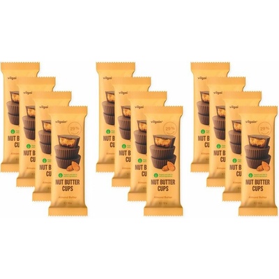 Vilgain Nut Butter Cups BIO mandľové maslo 12 x 39 g