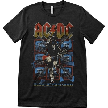 AC/DC Риза Blow Up Your Video Mens Black S (PS-1-ACDC011-H68-6-BK-S)