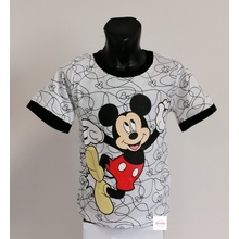 Dětské tričko Mickey Mouse bílé