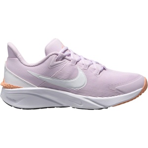 Nike Детски маратонки Nike Star Runner 4 Big Kids Road Running Shoes - Grey/Apricot