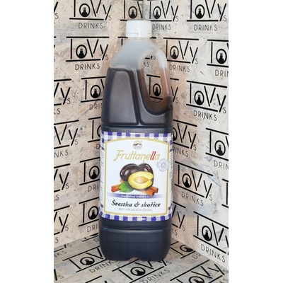 Fruttanella sirup Švestka & skořice 1 l