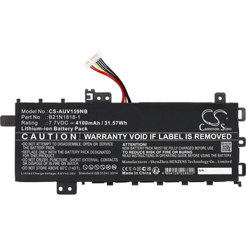 Cameron Sino Батерия за Asus Expertbook P1, Vivobook 14, Vivobook 15 и други, 4100 mAh, Li-Ion (CS-AUV159NB)