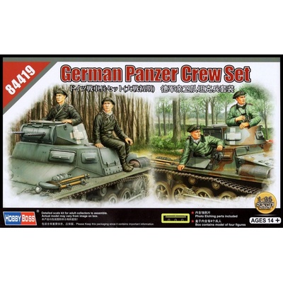 Hobby Boss German Panzer Crew Set 4 Crew 1:35