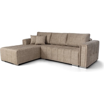 Мебели КАМБО Ъглов диван Мелбърн дамаска пясъчна Katrin 02