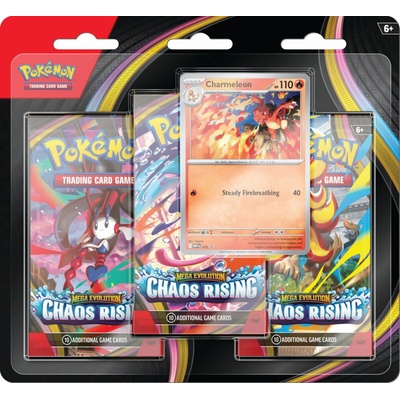 Pokémon TCG: Chaos Rising 3-Pack Blister
