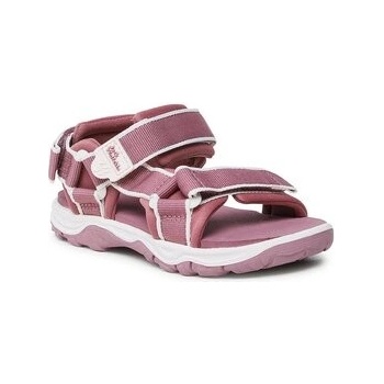 Jack Wolfskin dětské trekingové sandály Seven Seas růžové