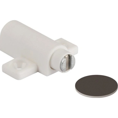 Walteco Nábytkový magnet, nosnost 3,5 kg, bílý 84507 – Zboží Mobilmania