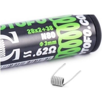 Wotofo Fused Clapton Odporový drát NI80 0,62ohm 10ks