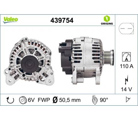 generátor VALEO 439754