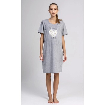 Vienetta dámska materská nočná košeľa Srdce z margarét