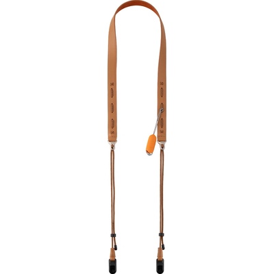 PGYTECH Camera Strap Slim Vintage-Midnight Black Caramel Brown