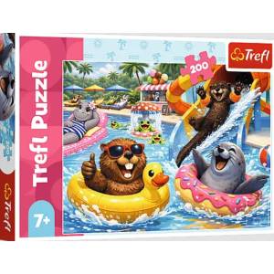 Trefl - Puzzle Beaver Business - 200 piese
