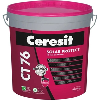 CERESIT CT76 1,5mm Siliko-elastomerová omítka SOLAR PROTECT 25kg