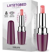 LateToBed Viblips Lipstick Stimulator Purple