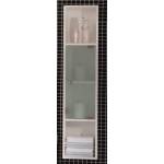 InterCeramic Pvc Колона за баня icp 725085 - бяла стенна колона с матова стъклена врата (icp 725085)