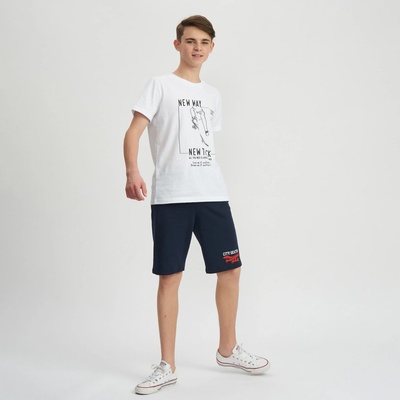 winkiki chlapecké kraťasy WJB 11016 tmavě modrá