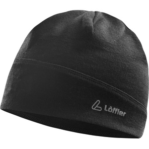 Löffler Зимна шапка (beanie) Löffler Merino Wool Hat Beanie - Black - размер One Size (904-4744-0111)