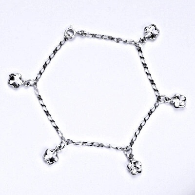 Čištín Stříbrný se Swarovski čirými krystaly R 1297