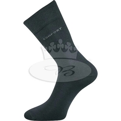 VoXX ponožky Comfort 3 páry tmavě šedá