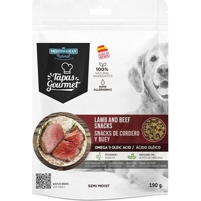 Mediterranean Pochúťka Natural beef+lamb 190 g
