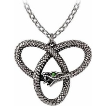 Alchemy Gothic hadí triquetra P929