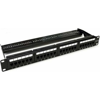 COMMSCOPE Пач панел категория 6, 24 порта, неекраниран, черен, commscope (2153437-8)