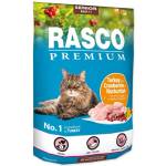 Rasco senior храна за пуйка с червена боровинка и настурция 0, 4 кг (1703-10632)