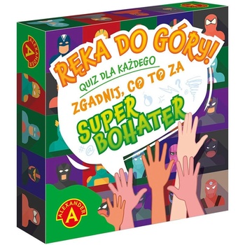 Alexander Toys Александър, вдигни ръце! Познай кой е този супергерой Настолна игра (026384)