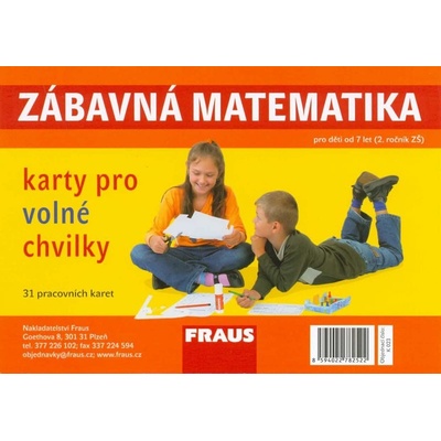 Zábavná matematika karty pro 2.ročník ZŠ Michnová Jitka