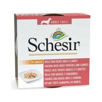 Image 1 of Schesir Chicken With Carrots in jelly Пилешко с картофи и моркови 85gr