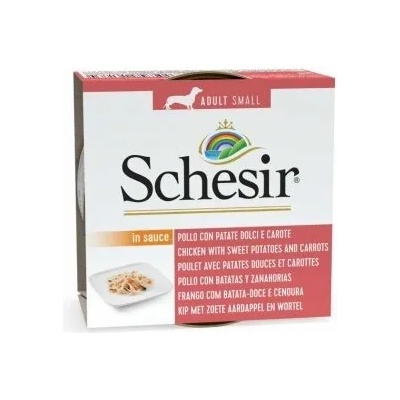 Schesir Chicken With Carrots in jelly Пилешко с картофи и моркови 85gr