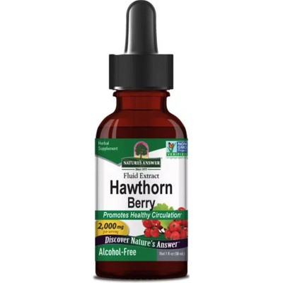 Nature's Answer Hawthorn Berry Fluid Extract Hloh extrakt 2000 mg 30 ml