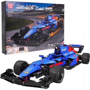 Mould King RC Formula Bolid F1 Dual Mode Control, modrá 1065ks