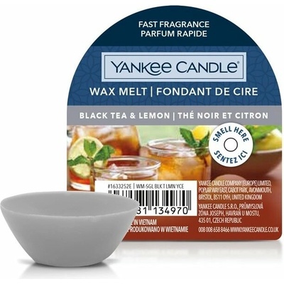 Yankee Candle Black Tea amp Lemon vonný vosk do aromalampy 22 g