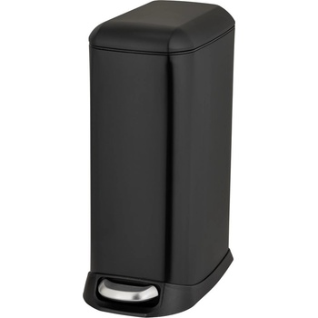 WENKO Матово черно стоманено кошче за боклук с педал 20 l Design - Wenko (54929100)
