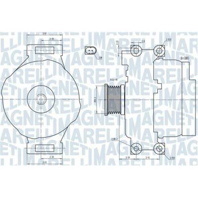 generátor MAGNETI MARELLI 063731773010