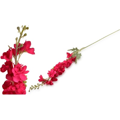 Mondex Umelá kvetina VIRIDIS Delphinium 88 cm červená