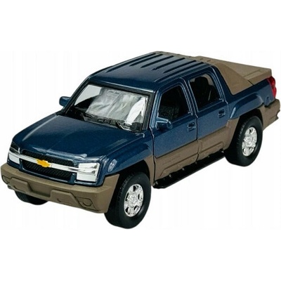 Welly Chevrolet ´02 Avalanche modrý 1:34-39