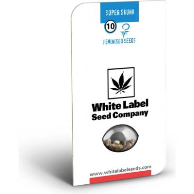 SENSI SEEDS Super Skunk White Label semena neobsahují THC 10 ks