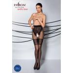 Passion TIOPEN 013 Tights 20/40 Den Black 1-2