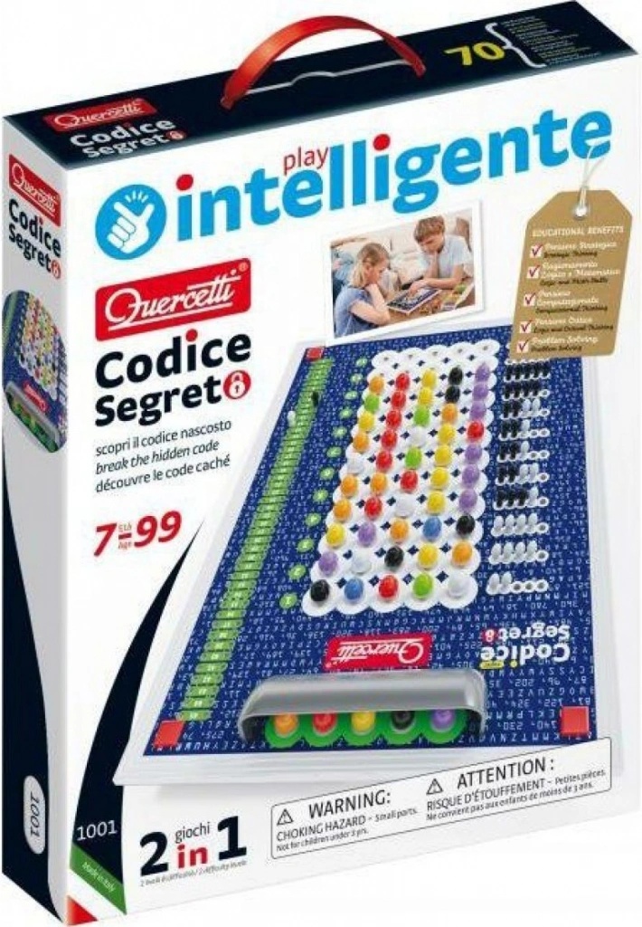 Quercetti Secret Code break the hidden code