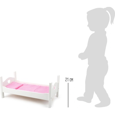 Small Foot Drevená postieľka pre bábiku