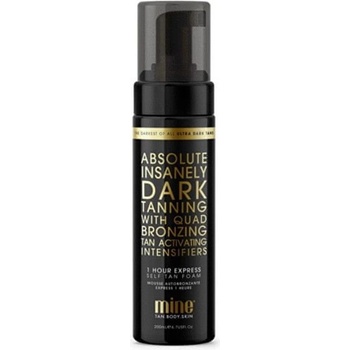 Minetan samoopalovací pěna pro extra tmavé opálení Absolute X60 (Self Tan Foam) 200 ml