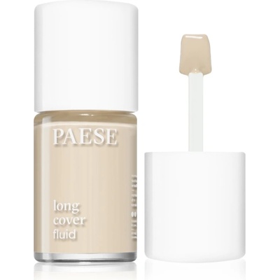 Paese Long Cover Fluid покриващ фон дьо тен- флуид цвят 0, 5 Ivory 30ml