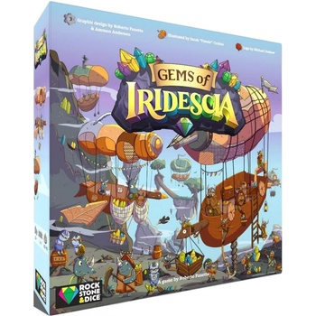 Rock, Stone & Dice Games Настолна игра Gems of Iridescia: Standard Edition - Стратегическа (RSD01001)