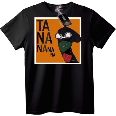 NOONEBRAND Тениска Тана Нана Нана - M, White